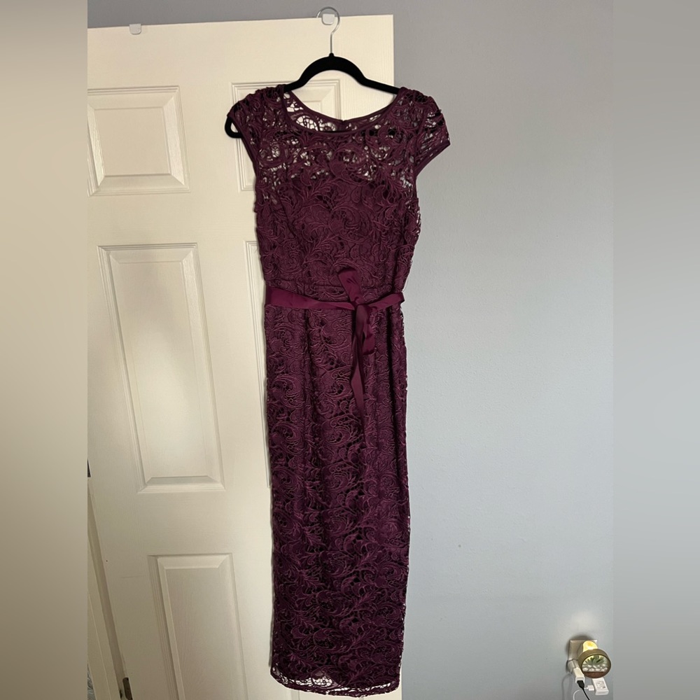 Size 4 Maroon Lace Dress